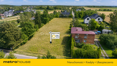Działka budowlana pod zabudowę jednorodzinną.
