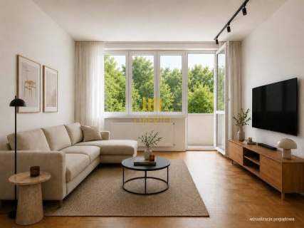 3 pok., 51m2, balkon, Wola