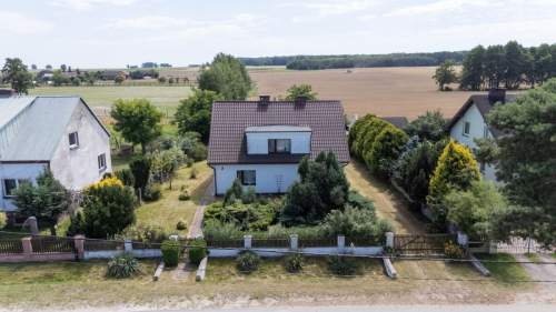 Sieraków Śl. dom z duża działką ok. 2500m2