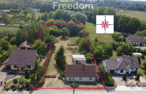 Dom z działką 4300 m blisko Kościelca i Koła