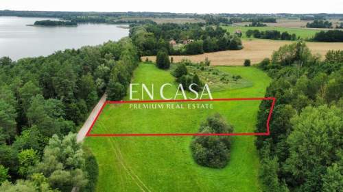 Działka przy jeziorze i lesie   Mazury, Wyszembork
