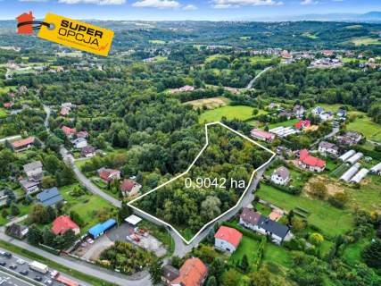 Działka inwestycyjna 0,9 ha Gaj, Mogilany