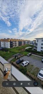 Słoneczny apartament Gdańsk klima deski dębowe