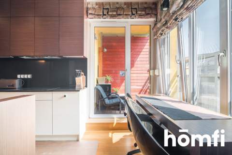 3-pokojowy apartament wykończony drewnem