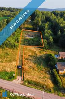 Piękna działka 1249m2 z rozpoczętą budową domu Gm Zagnańsk