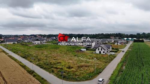 Działka budowlana 1000 m2 - Pszenno, spokojne osiedle domów