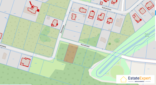 Działka budowlana przy ścianie lasu 962 m2 w Bilczy, gm. Morawica