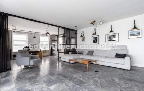 Designerski apartament z widokiem na panoramę Wars