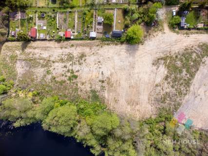 Olsztyn, działka budowlana z linią brzegową