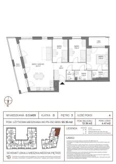 Komfortowy Apartament w Centrum Gdańska, 4 Pokoje