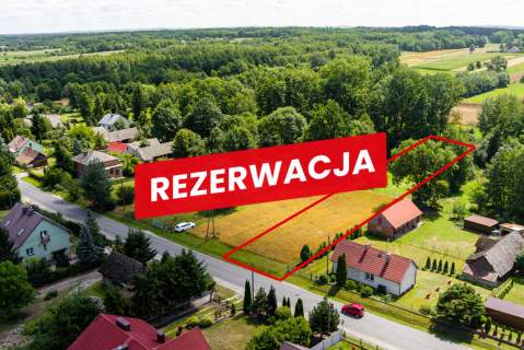Działka budowlana Zaczarnie - gm. Lisia Góra 