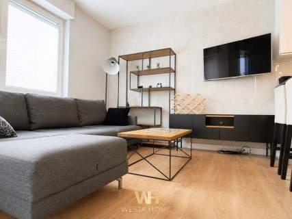 Nowoczesny apartament z balkonem, parkingiem
