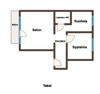Mieszkanie na sprzedaż, 50 m2, Pabianice