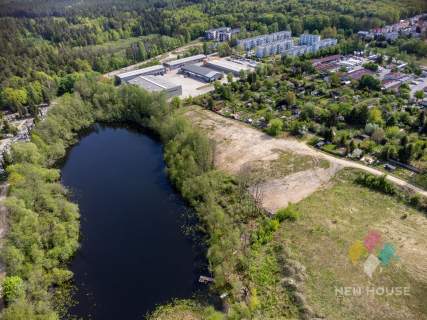 3 działki budowlane Olsztyn 1,1 ha, linia brzegowa