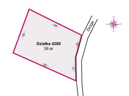 Działka w Kraczkowej, pod lasem, posiadająca WZ