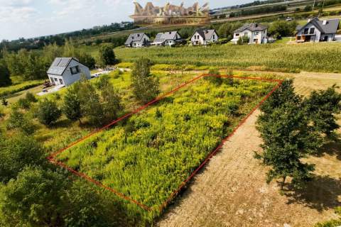 Atrakcyja działka budowlana 995m2 Ursynów Jeziorki