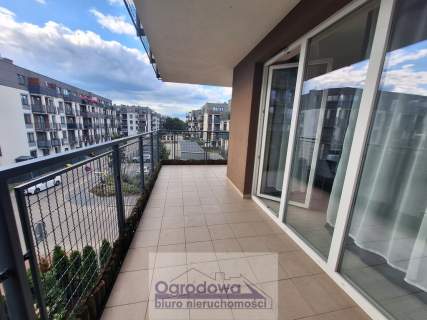 4 pokoje, balkon 19 m, miejsce parkingowe