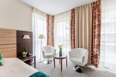 Apartament 1 pokojowy z balkonem na 4 piętrze w Hotelu DIVA SPA