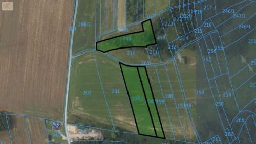 1,24 ha gruntu za 120 tys. zł Gołuchowice - gmina Skawina