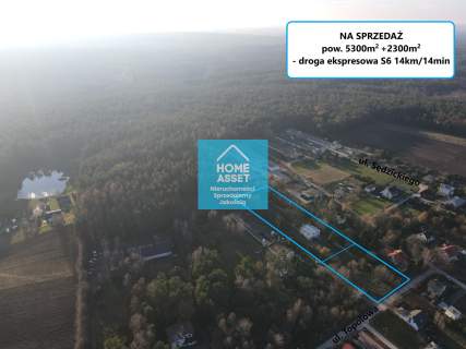 Działka mieszkaniowo usługowa blisko Trojmiasta.