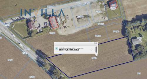 Działka inwestycyjna 6 501 m z WZ   hale i usługi