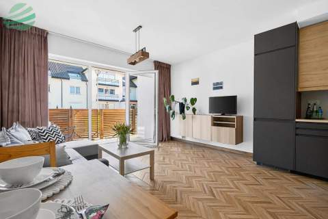 Apartament nad morzem Darłówko 46 m z tarasem 400
