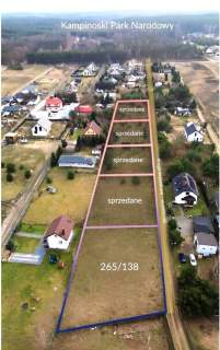 Działka budowlana 1000m2, Nowe Grochale
