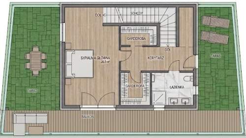 Apartament premium 120m 3 tarasy Wola Justowska