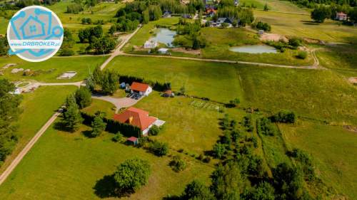 Dom 163 m , działka 0,5 ha, garaż 70 m - Podleńce