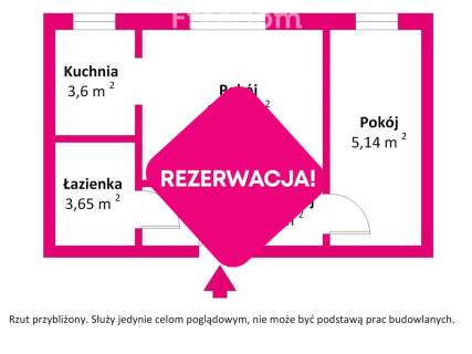 Przytulne 2 pokoje w centrum Koła