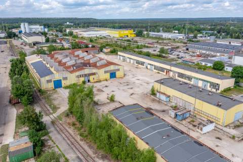 Kompleks przemysłowy 8 536 m suwnice PV