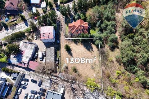 Działka 1308m2, Milanówek