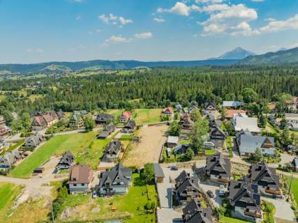 Działka z pozwoleniem na 4 domy Zakopane 2230 m