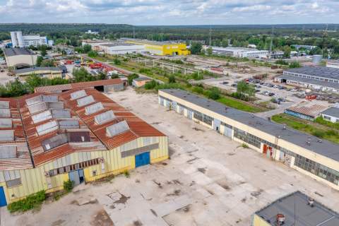Kompleks przemysłowy 8 536 m suwnice PV