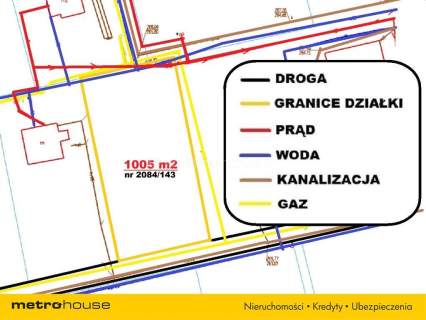 1005 m - Spokojna okolica - wszystkie media