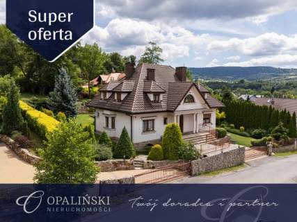 REZYDENCJA Z SPA WIDOKOWA DZIAŁKA BESKID NISKI