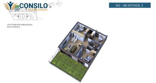 4 pokojowy apartament z ogrodem w zielonej okolicy