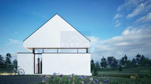 Działka budowlana 5650 m z gotowym projektem domu