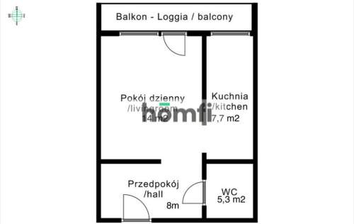 MALTA Kawalerka, oddzielna kuchnia, garaż, komórka