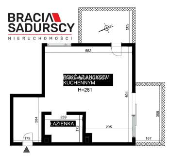 Nowoczesny jasny apartament w otoczeniu zieleni
