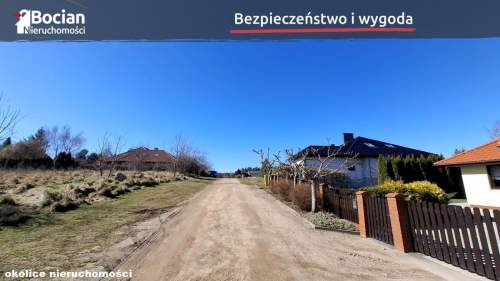 Uzbrojona działka na osiedlu domów Pręgowo