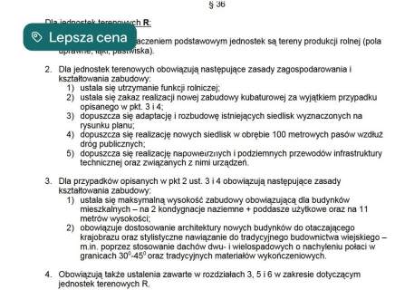 Działka 4800m MPZP Kotłówka gm. Żelechów