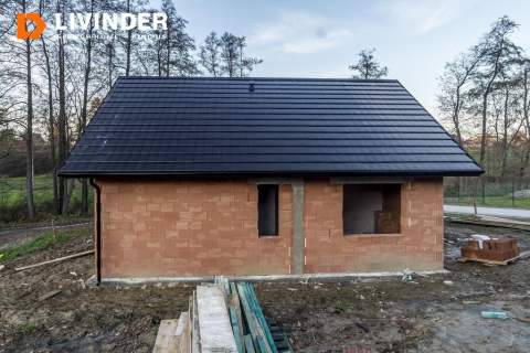 Nowy dom 80 m Krzęcin działka 4,3a