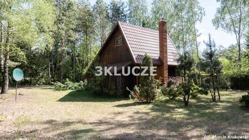 Działka 2100 m2 z domkiem letniskowym, Uciekajka