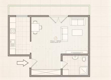 Zakrzów 33 m Balkon Osobna kuchnia 