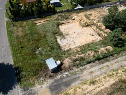 Działka z projektem fundament 1500m2 Wymysłów