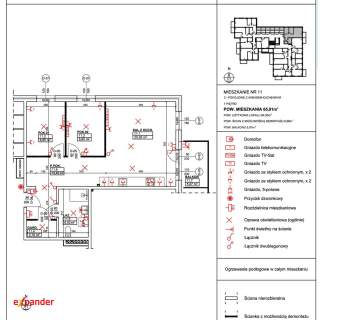 NOWA INWESTYCJA Stawki 3 pokoje 65,32 M2 balkon