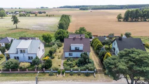 Sieraków Śl. dom z duża działką ok. 2500m2