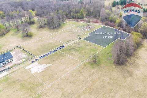Działka nad rzeką , pow. 2842 m2 Budy Zosine / WZ