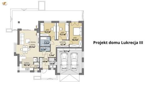 Nowoczesne domy na kameralnym osiedlu - stan zamknięty z elewacją